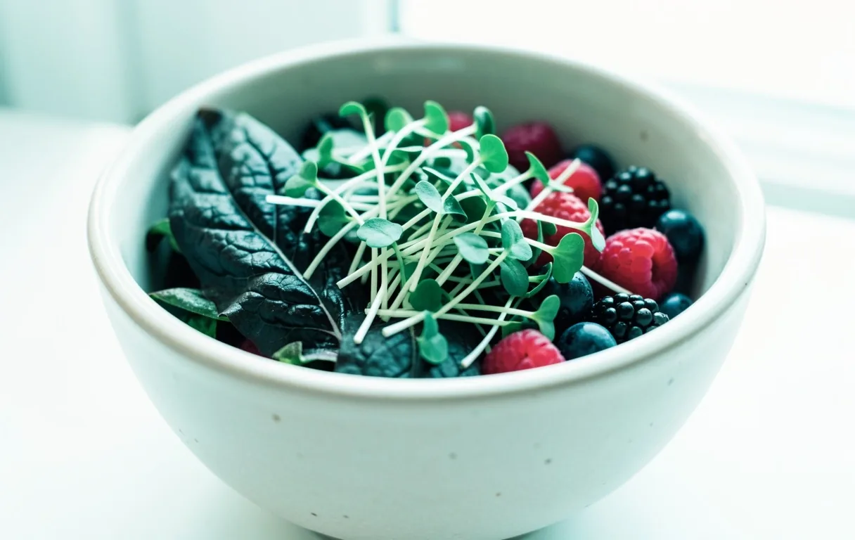Nutrition optimisée et alimentation vivante.